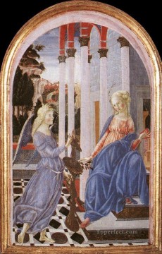受胎告知シエナのフランチェスコ・ディ・ジョルジョ Oil Paintings